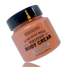 Beekman 1802 SHINE BRIGHT Goat Milk Whipped Body Cream Lotion 8oz Sealed, No Box