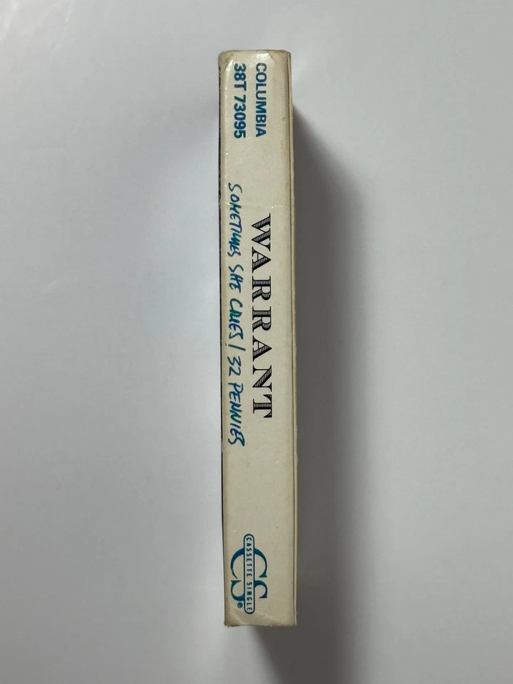 Warrant - Sometimes She Cries (Cassette Tape Single, 1990) 32 Pennies - Image 4 of 4