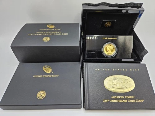 🌟 2017-W Proof $100 American Liberty 1 oz .9999 Gold High Relief Coin w/OGP