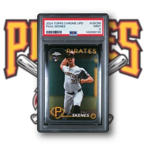 2024 TOPPS UPDATE #USC88 PAUL SKENES RC PSA 9