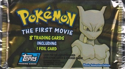 1999 Pokémon Topps Movies - Mewtwo & Pikachu -You Pick (Foil & Regular)