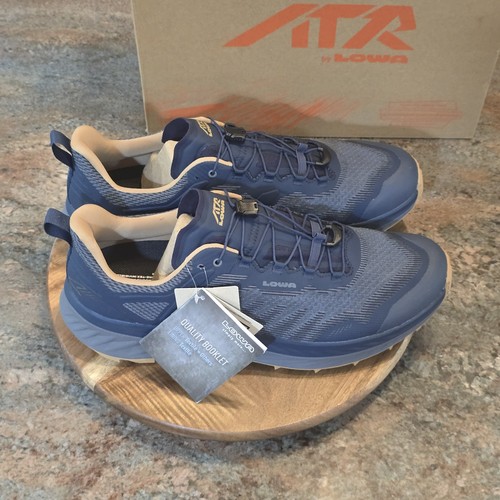 Lowa Fortux GTX blau - Herren Größe 13 - wasserdichte Trailrunning Wanderschuhe