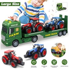Abschleppwagen Spielzeug mit Licht & Sound Transport-LKW Geschenk für Kinder Neu