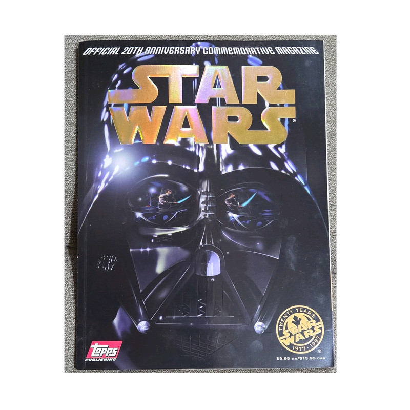 Star Wars October 1997 Special Issue Illustrated 20th Anniversary Topps Lucas