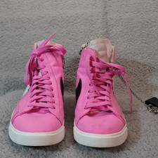 pink high top blazers