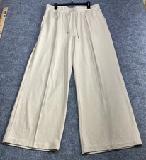 Serra Women’s Wide Leg Pointe Pants Side Pockets Size Large NWT