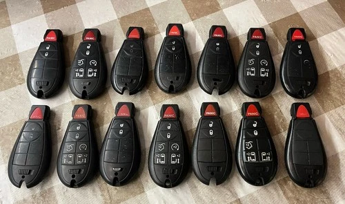 2006-2021 DODGE JEEP CHRYSLER KEYLESS REMOTE SMART KEY FOB LOT START AFTERMARKET - product listing photo