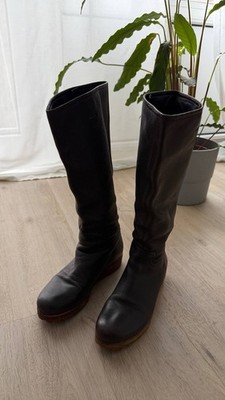 Original Miu Miu Lederstiefel, Größe 36,5