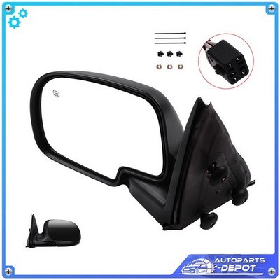 Power Heated LH Driver Side View Mirror For 2000-2002 Suburban Yukon Yukon XL