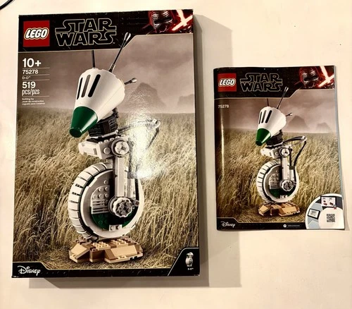 LEGO Star Wars D-O 75278 Droid Set 100% Complete w/ Box & Manual - RETIRED