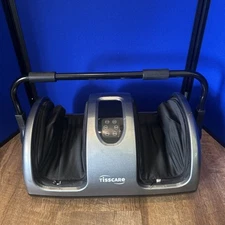 TISSCARE Shiatsu Foot Massager With Heat, Foot Massager For Neuropathy. Gray
