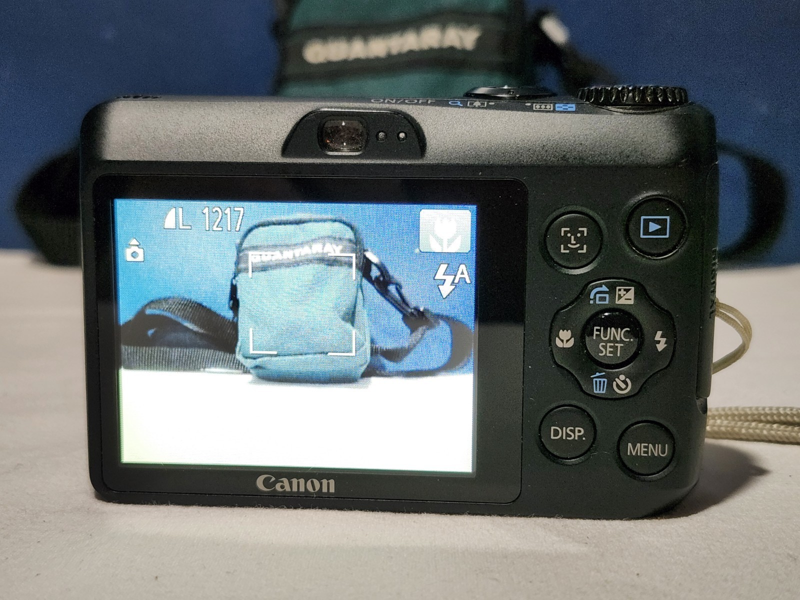 CANON PowerShot A1200 12.1MP 4x Optical Zoom Digital Camera ~ Black ~ TESTED alternate view 2