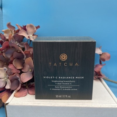 Tatcha The Violet-C Radiance Mask 1.7 oz./50ml NIB!  $70 MSRP A7