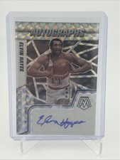 2021-22 Panini Mosaic Prizm Auto AM-EHY - ELVIN HAYES Washington Bullets NBA HOF
