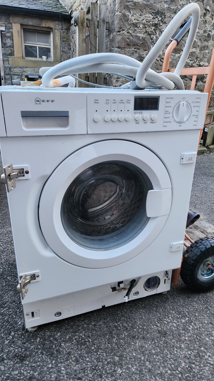 Neff W5440X1GB Integrated Washing Machine, White VGC