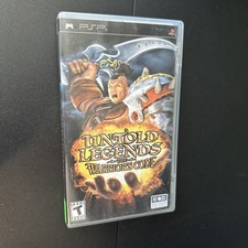 Untold Legends The Warrior's Code CIB Sony PSP 2006 Manual Game Tested Working