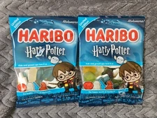Haribo Harry Potter Limted Edition Gummi Candy X2 NEW 12/2025 Lot of 2 FREE SHIP