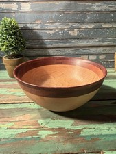 Beautiful Artistic Two Toned Wooden Bowl Hand Crafted Artist Signed