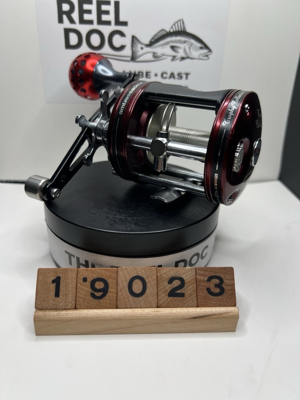 Abu Garcia Ambassadeur 6500 TCS Trophy Collection Sweden Baitcaster Serviced