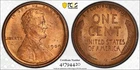 1909 P VDB PCGS MS63 RD RED - Lincoln Wheat Penny Cent 1c US Coin #56802A