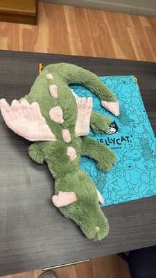 Malachy Dragon Jellycat Plush 50cm Large Stuffed Toy - New w/ Tags & Dust Bag.
