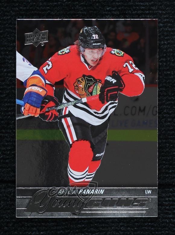 2015-16 Upper Deck Young Guns Silver Foil Board Artemi Panarin #221 Rookie RC