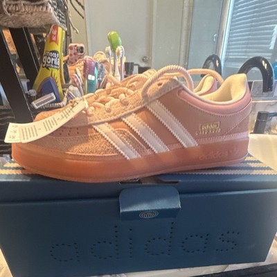adidas Bad Bunny Gazelle Indoor Core White/Core Black/Gum IF9735 New w/Box