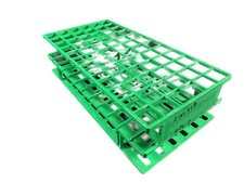 NALGENE Test Tube Rack For 16mm Tubes 6x12 Array Unwire Green 5970-0316