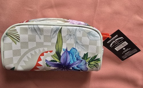 💎RARE💎SOLD OUT FOREVER💎 NWT Sprayground In The Garden Pouch Floral Checkered - Picture 4 of 22