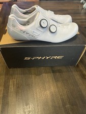 SHIMANO S-PHYRE Shoes SH-RC903 Women 39 White - New In Box - Tried On