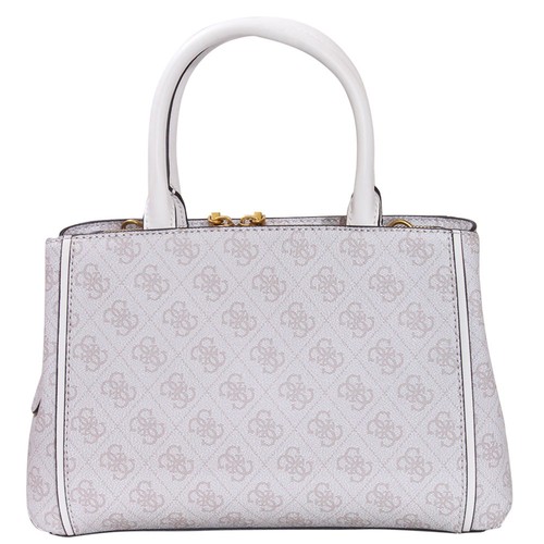 Guess Izzy Women's Handbag Dove Logo Small Girlfriend Satchel - Picture 3 of 7