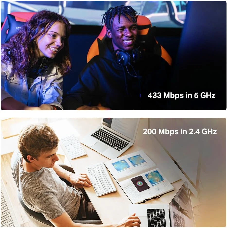 Tp-Link MA20N Adattatore Wifi USB Scheda Di Rete, AC650 Nano Scheda, Dual Band,  - Immagine 4 di 4