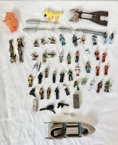 Star Wars Micro Machines Action Fleet mini-figures and vehicles VTG 1995