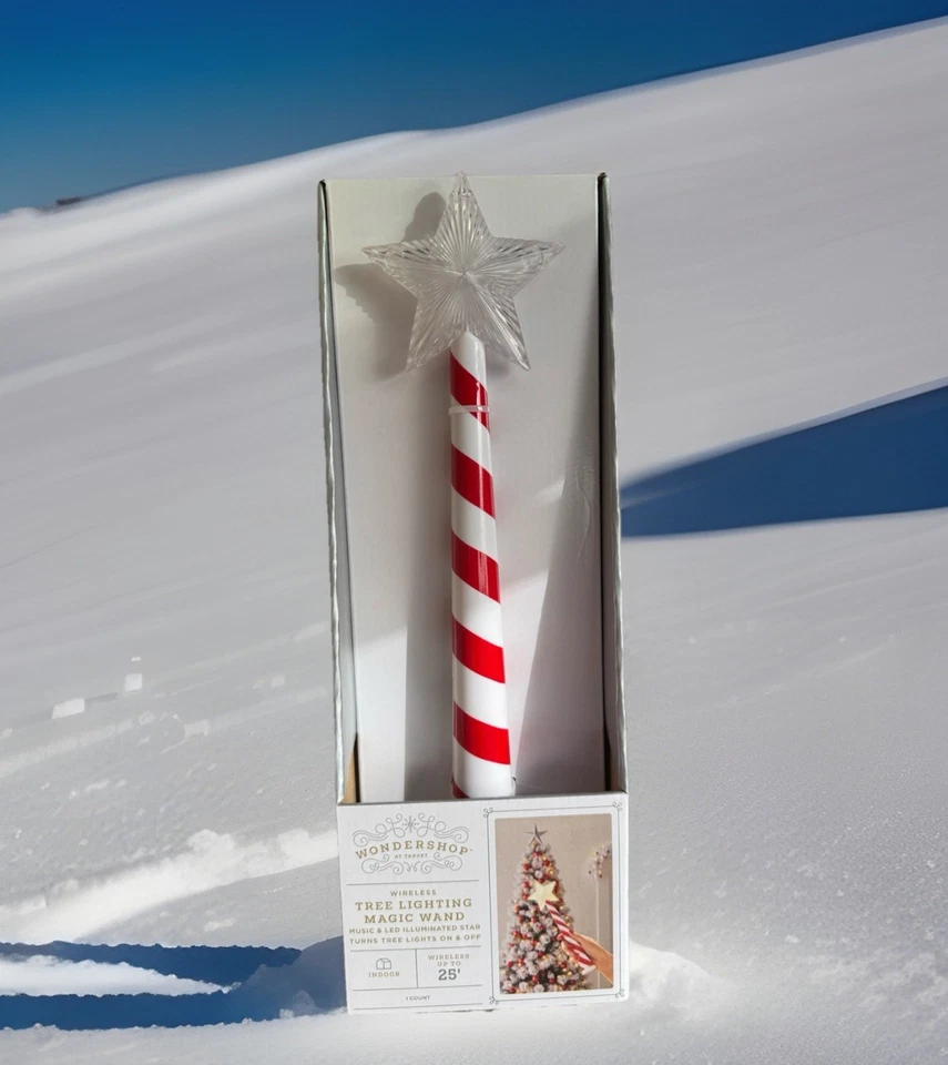 Wondershop Magic Wand Wireless Christmas Light Controller Light & Sound NEW 2025 - Image 2 of 4