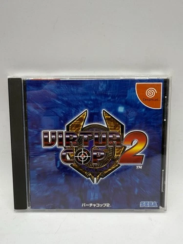 Virtua Cop 2 sc Dreamcast Japanese Import Region Locked Japan JP Canadian Seller