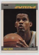 1987-88 Fleer Dale Ellis #33 0nr3