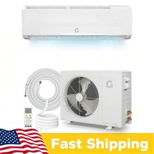 Air Conditioner 19 SEER2 18000 BTU Mini Split Heat Pump System 230V Inverter AC