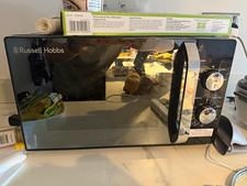 Russell Hobbs RHM2029B-BM 20L 800W Countertop Microwave Black Timer Defrost