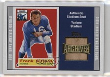 2001 Topps Archives Reprint Stadium Seat Relics Frank Gifford #AS-FG HOF 0d08