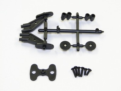 NEW ASSOCIATED RC10 FACTORY TEAM Wing Mount BLACK B6 91718 FT AP27