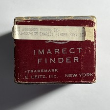 RARE Leitz New York Imarect Universal Viewfinder Finder with box