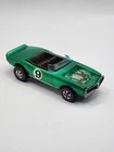 1970 Hot Wheels Redline SPOILERS Light MY Firebird Green #9 ALL ORIGINAL WOW