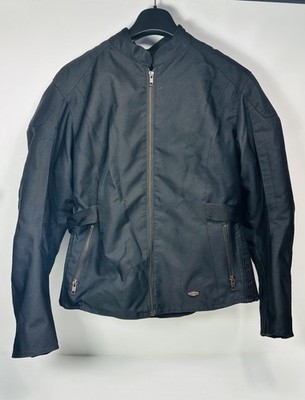Street & Steel Armoured Padded Black Motorcycle Jacket Size Small