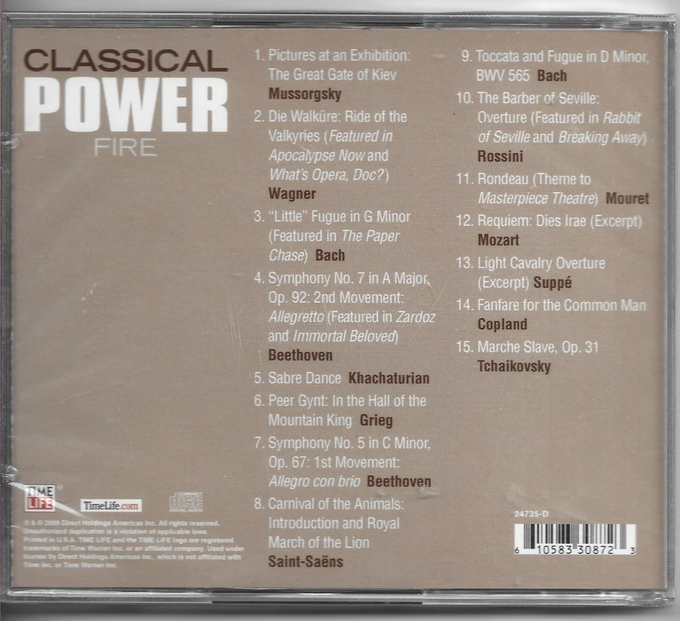 CLASSICAL POWER - FIRE!!!  NEW!!! - Image 2 of 2