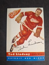 Set Break - 1954-55 Topps #51 Ted Lindsay- High Grade Red Wings Very Nice