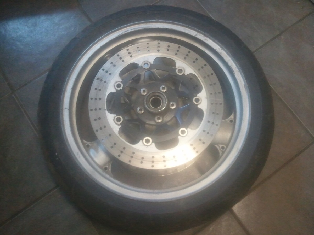 Kawasaki Zx-9r Zx900 B1 1994 Front Wheel Rim G Gray 41073-1496-ge