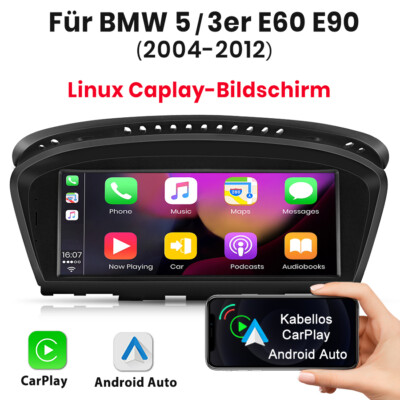 für BMW E60 E61 E90 E91 CCC 8.8'' Linux Autoradio CarPlay GPS Navi USB Bluetooth