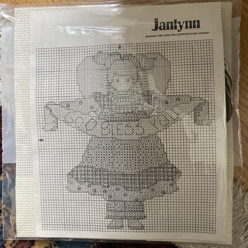Kit de punto de cruz contada Janlynn ""Dios te bendiga - Imagen 2 de 2