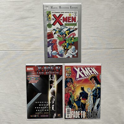 Marvel Milestone Edition X-Men #1, X-Men: Movie Special Movie Prequel, X-Men #22