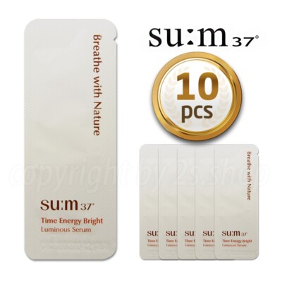 SU:M37 Time Energy Bright Luminous Serum 1mlx 10pcs SUM37